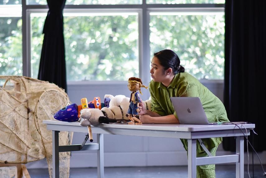 Between running Puppet Theater Manila and working as a freelancer, Kayla makes time to teach puppetry to kids of all ages. She also directs puppetry for the new Repertory Philippines musical. With humble beginnings as a set and costume designer, her journey in puppetry has since blossomed into major projects like My Neighbor Totoro, Spirited Away, Spitting Image, Lion King, and Life of Pi. (Photo: Cultural Center of The Philippines)