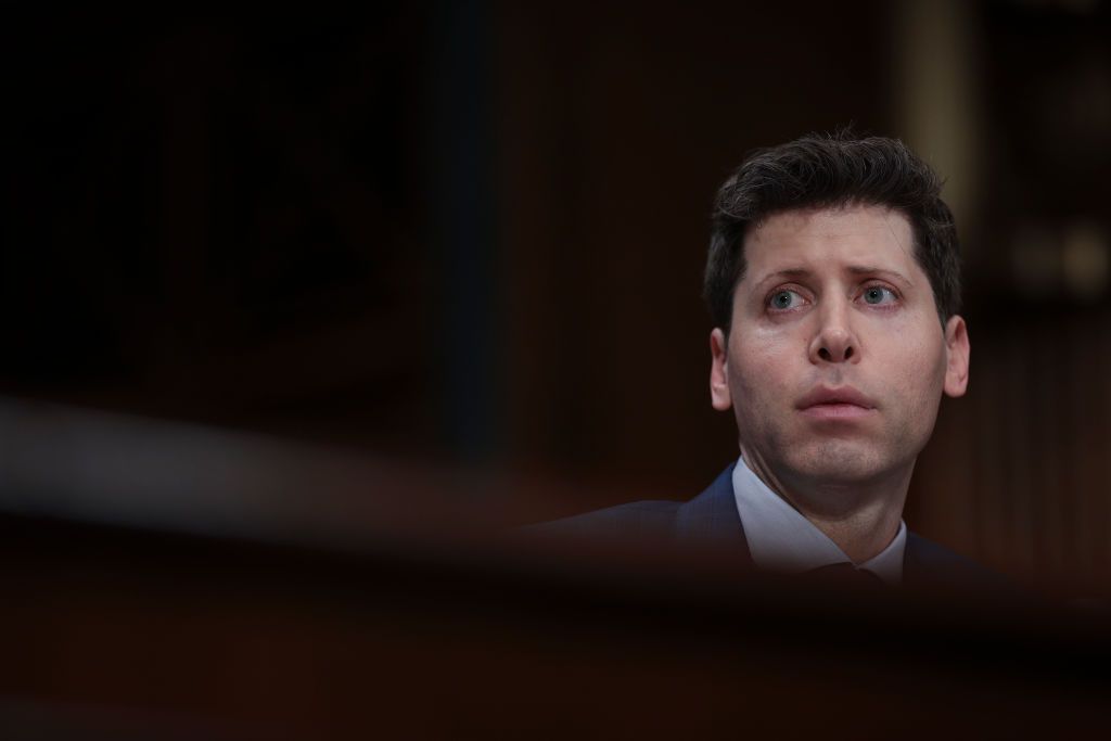 奧特曼是 OpenAI 的CEO。(Photo:McNamee/Getty Images)