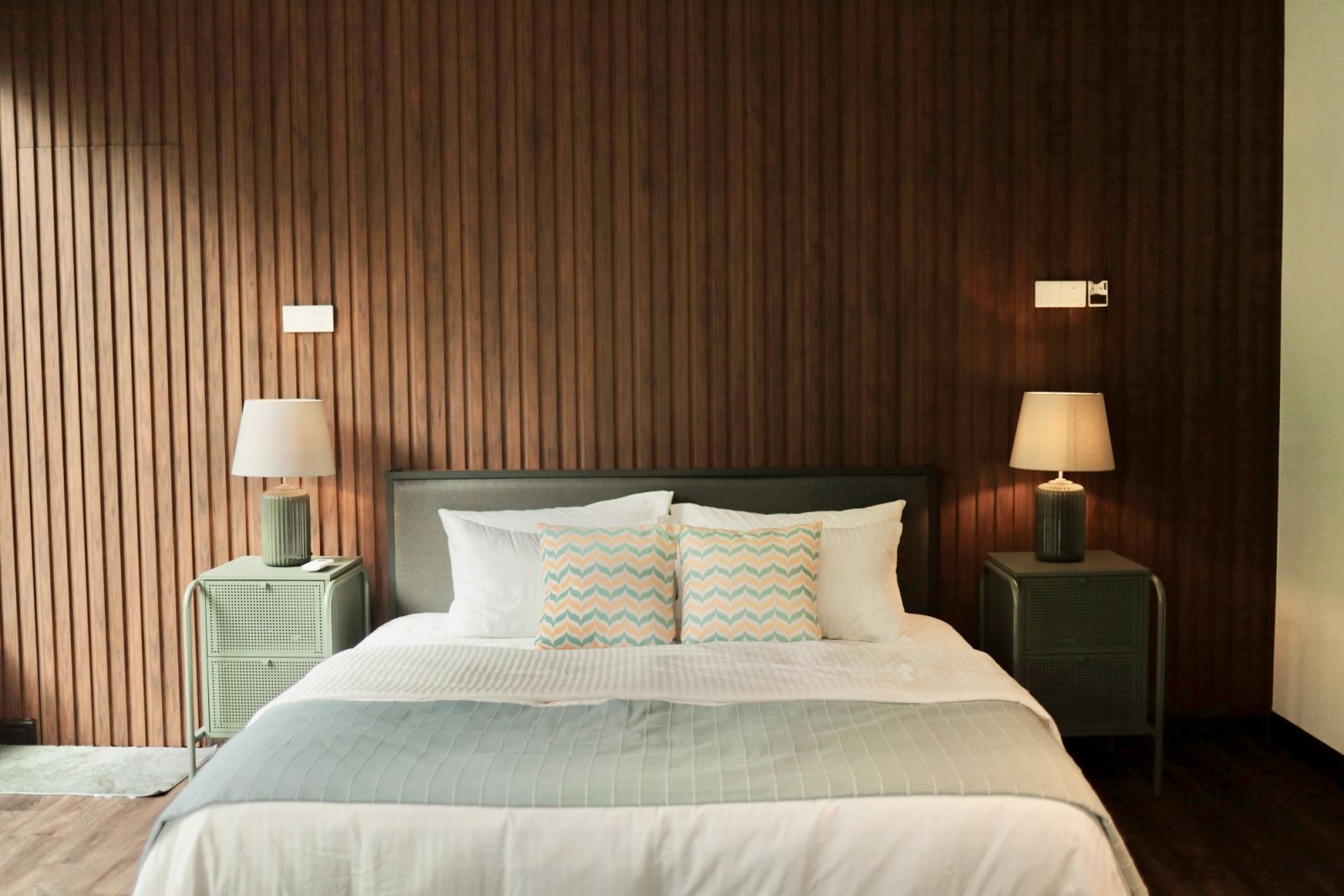 Cozy bedrooms