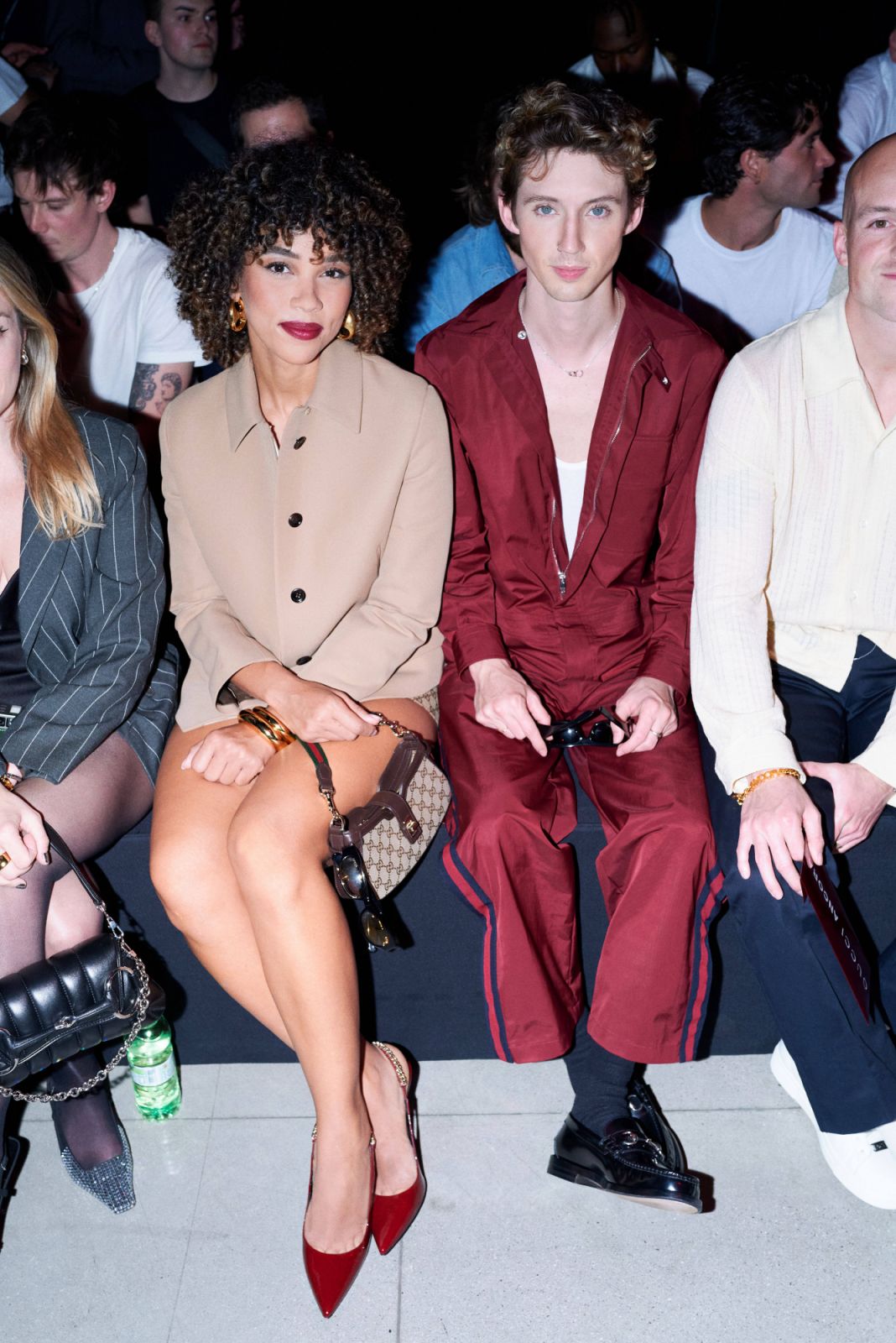 Alexandra Shipp and Troye Sivan (Photo: Saskia Lawaks for Gucci)