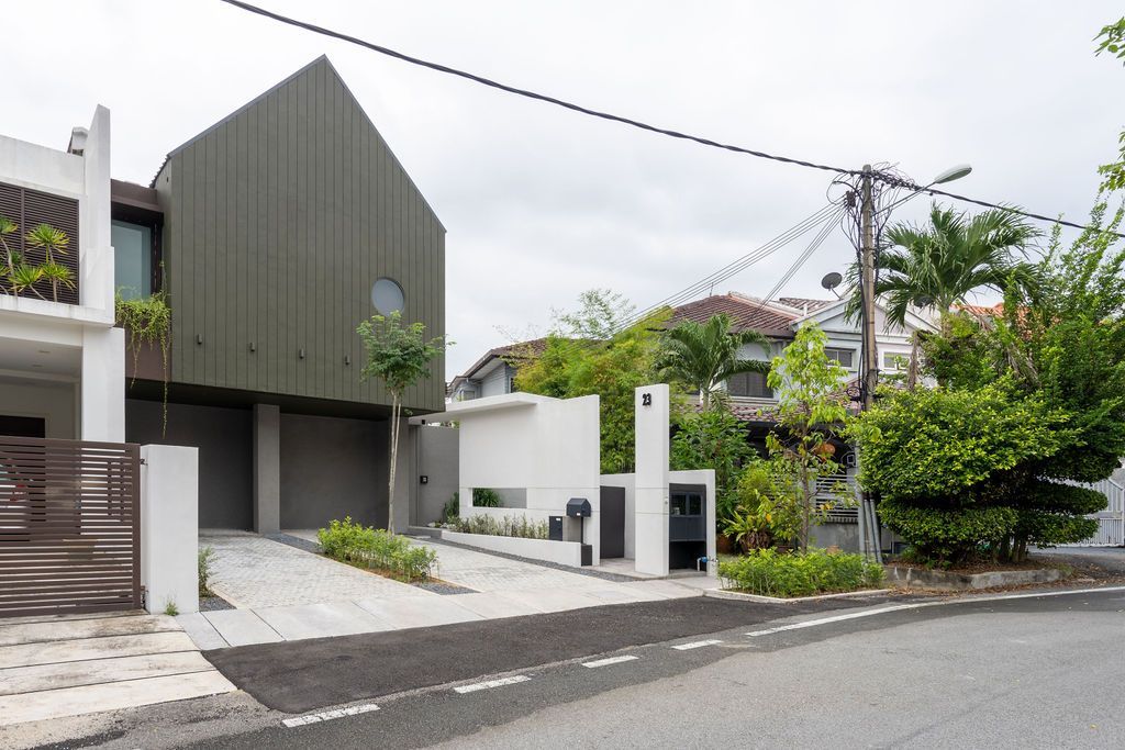 The pitched roof is distinctive (Photo: BricksBegin)
