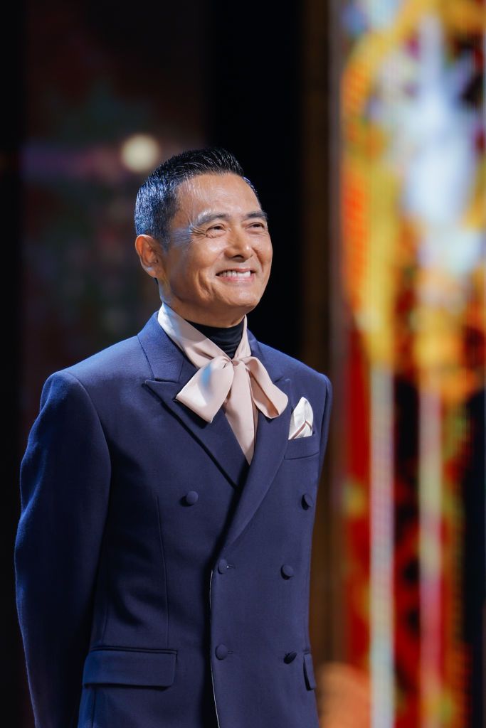 SHANGHAI, CHINA - JUNE 09: Actor Chow Yun-fat attends the opening ceremony of the 25th Shanghai International Film Festival at Shanghai Grand Theatre on June 9, 2023 in Shanghai, China. (Photo by VCG/VCG via Getty Images)