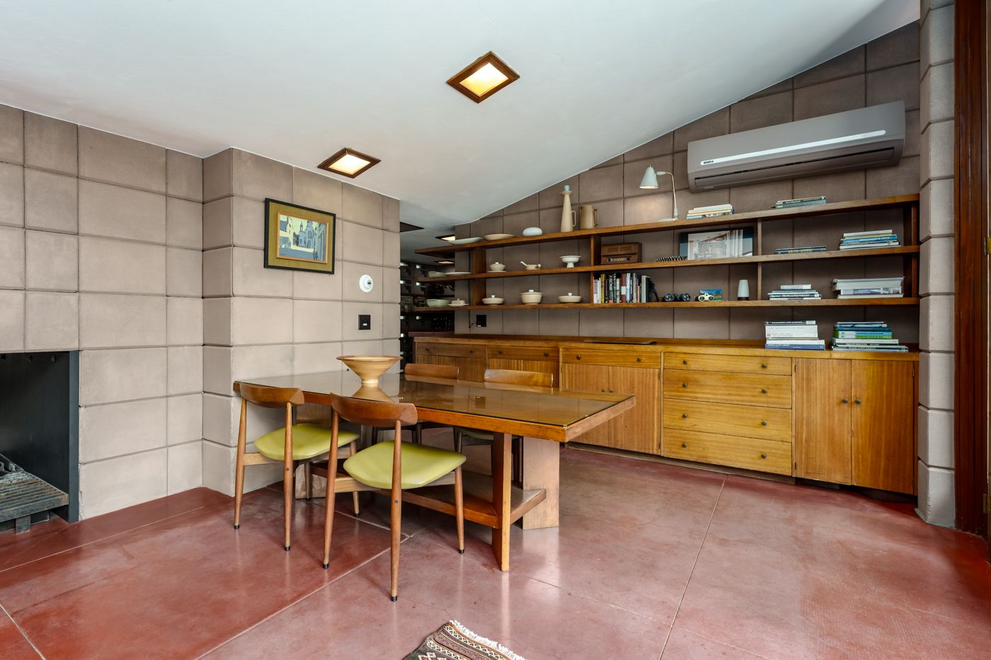 Eppstein House bookshelf