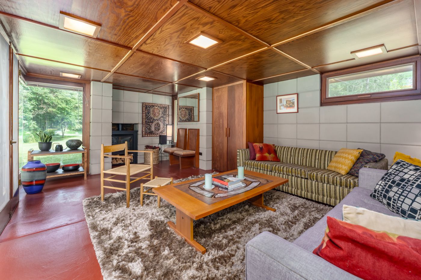 Pratt house living room
