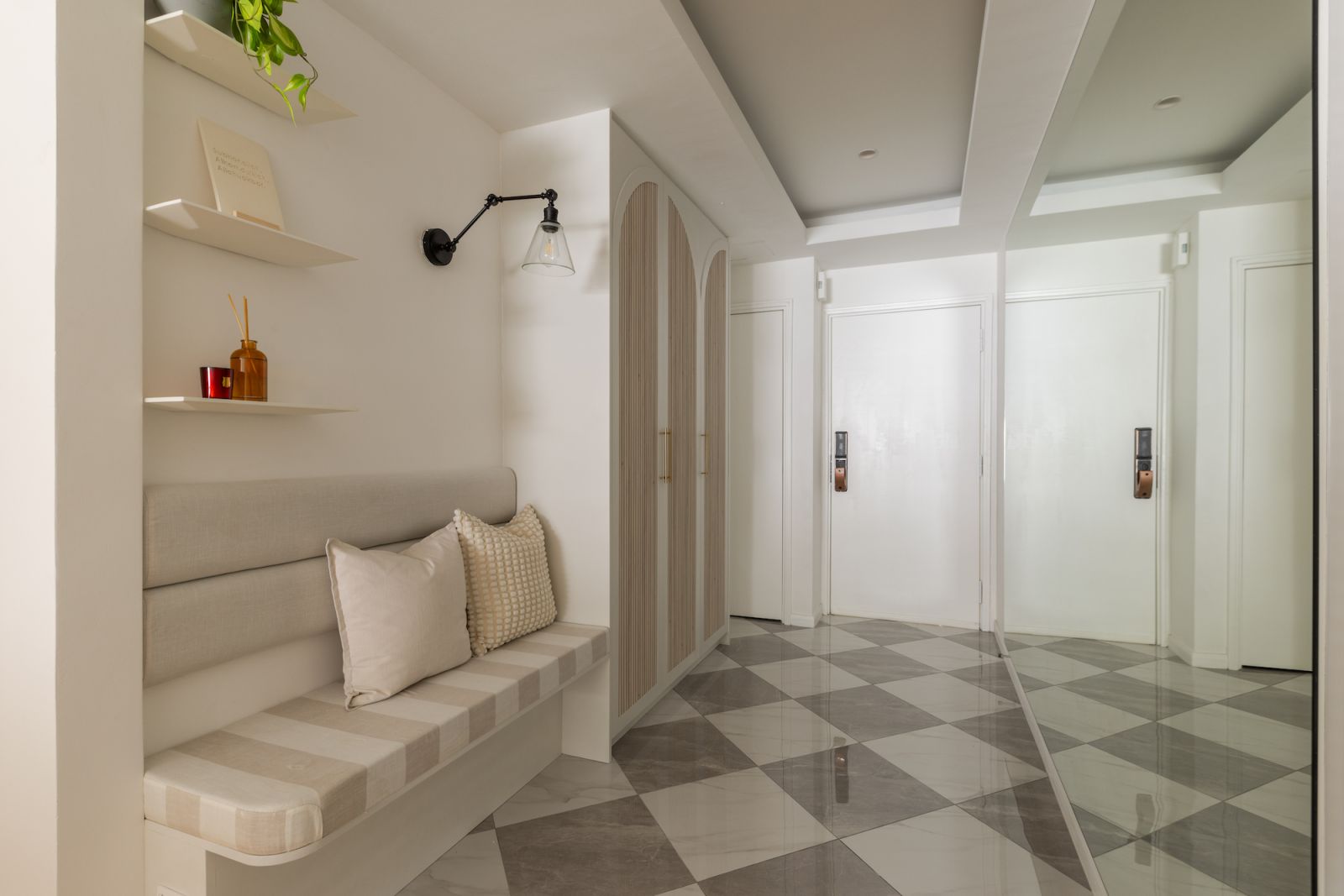The foyer sets the tone