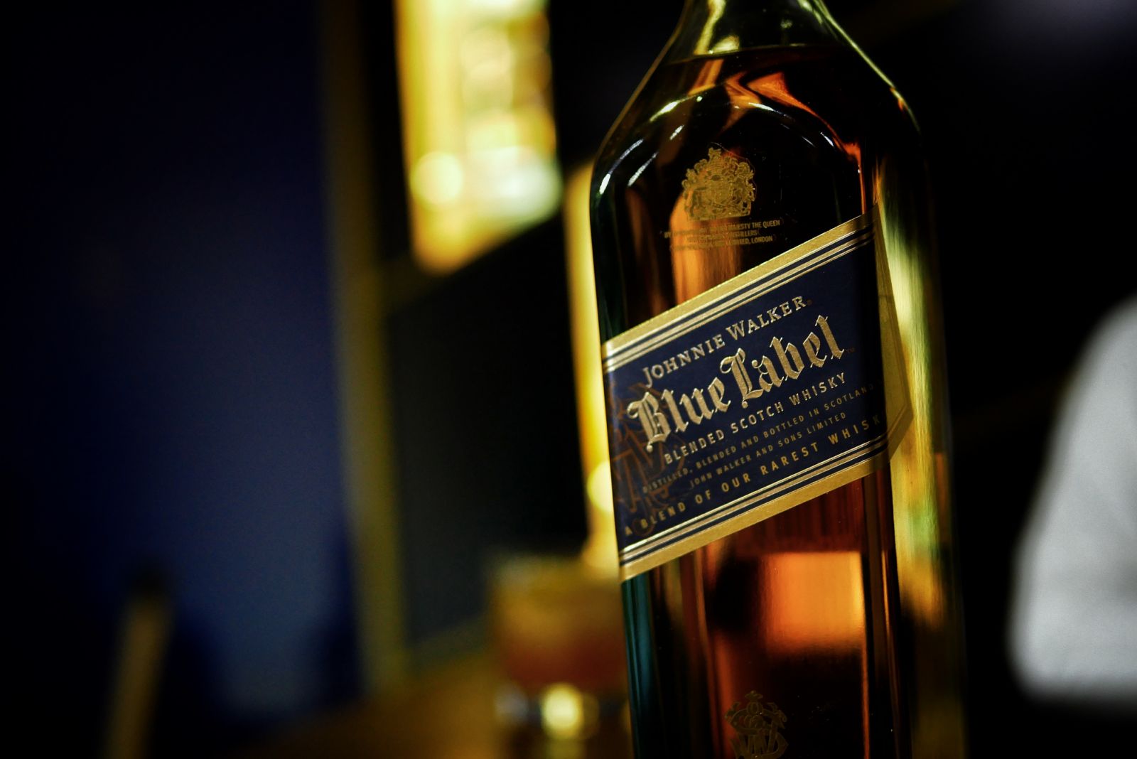 The Johnnie Walker Blue Label is made from select casks, only 1 in every 10,000 have the right taste, flavour, depth and complexity to be used