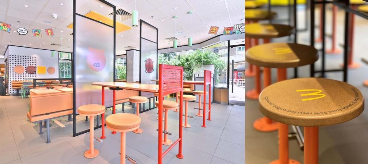 McDonald’s Hong Kong’s first LEED Zero Carbon Restaurant in Tai Wo (Photo: McDonald's)