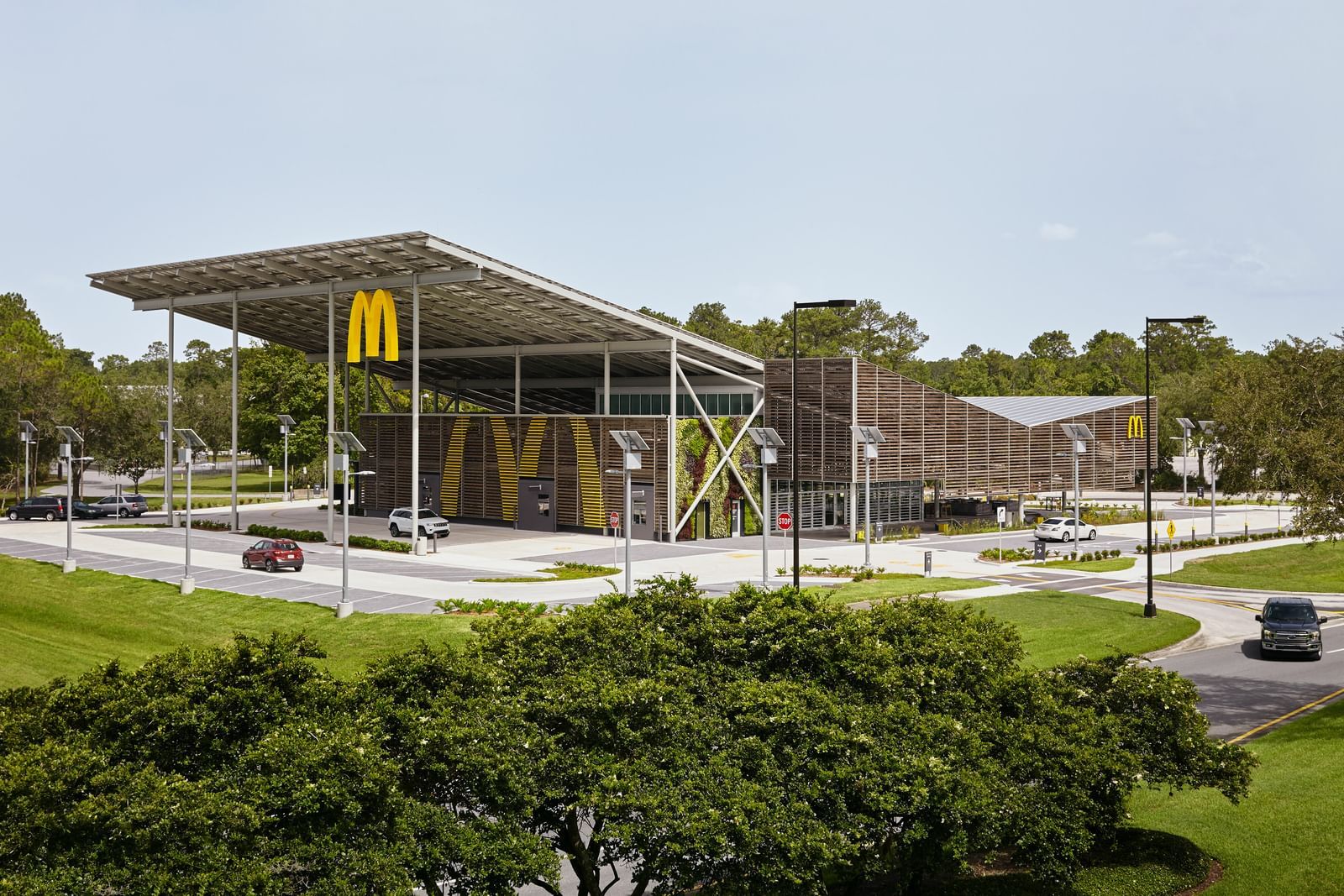 McDonald's Global Flagship at Walt Disney World is the first Net Zero Energy quick service restaurant in the US (Photo: Instagram/@r_barc)