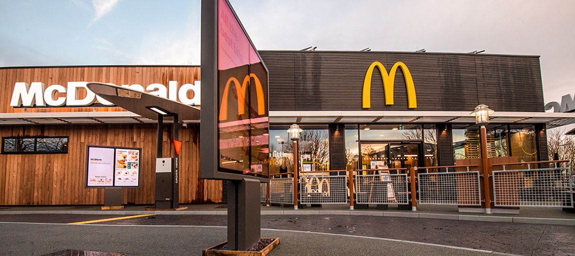 McDonald's Market Drayton is the UK's first net zero carbon restaurant (Photo: McDonald's)