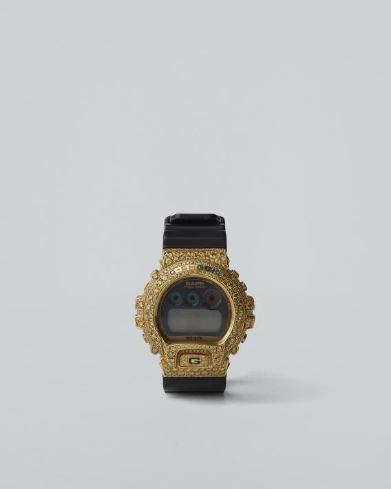 Pharrell Williams聯乘A BATHING APE改製 G-SHOCK DW-6900（Photo: Joopiter）