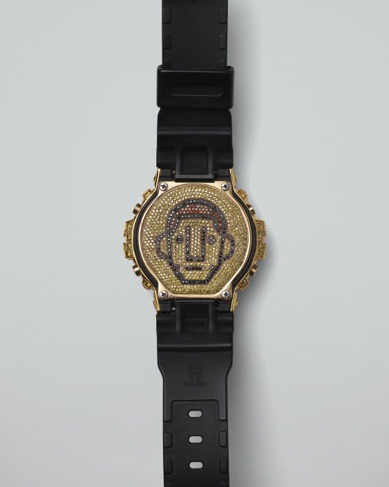 Pharrell Williams聯乘A BATHING APE改製 G-SHOCK DW-6900（Photo: Joopiter）