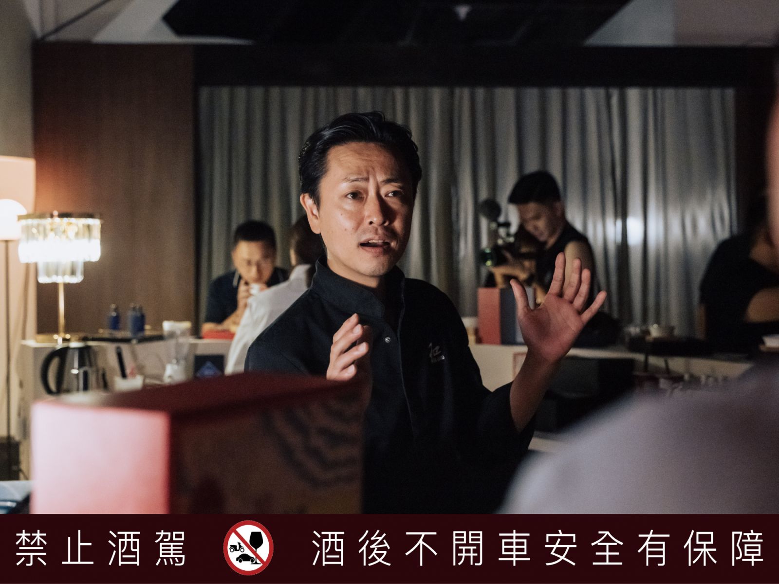 以酒吧主理人Tomo San 來台的人生際遇、心境產生共鳴,設計這場隱藏版的 Speakeasy 體驗(Photo:Tatler)