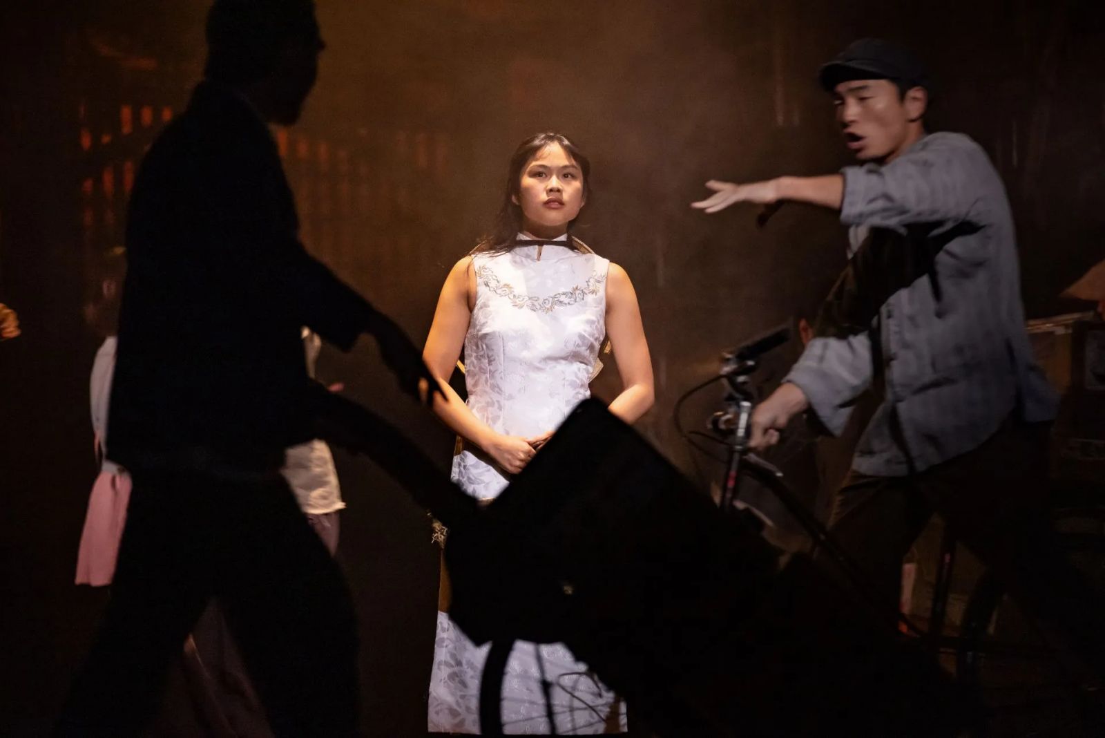 Abigail Adriano as Kim in the Australian production of Miss Saigon (Photo: Daniel Boud/Open Australia)