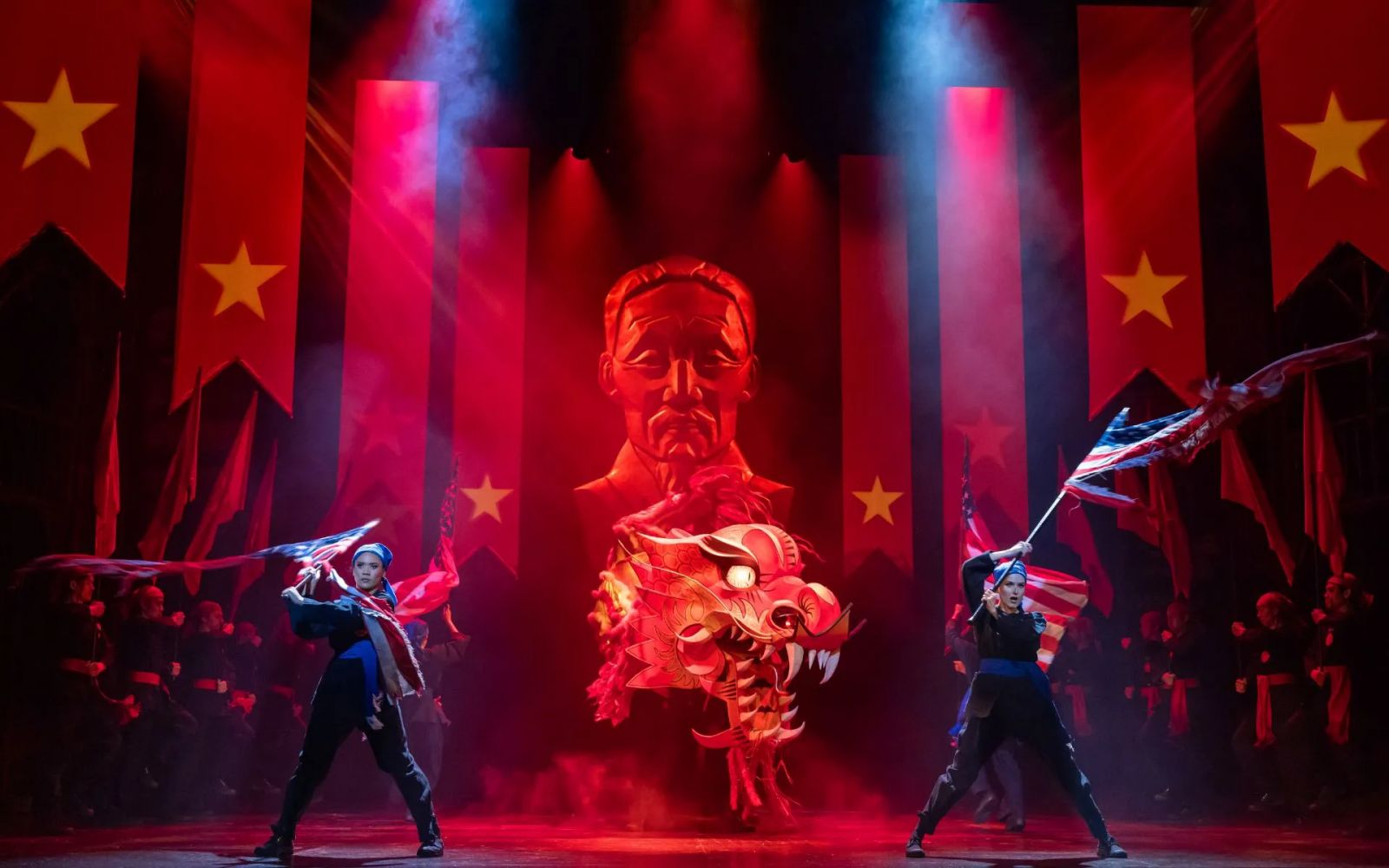 The Australian production of Miss Saigon (Photo: Daniel Boud/Open Australia)