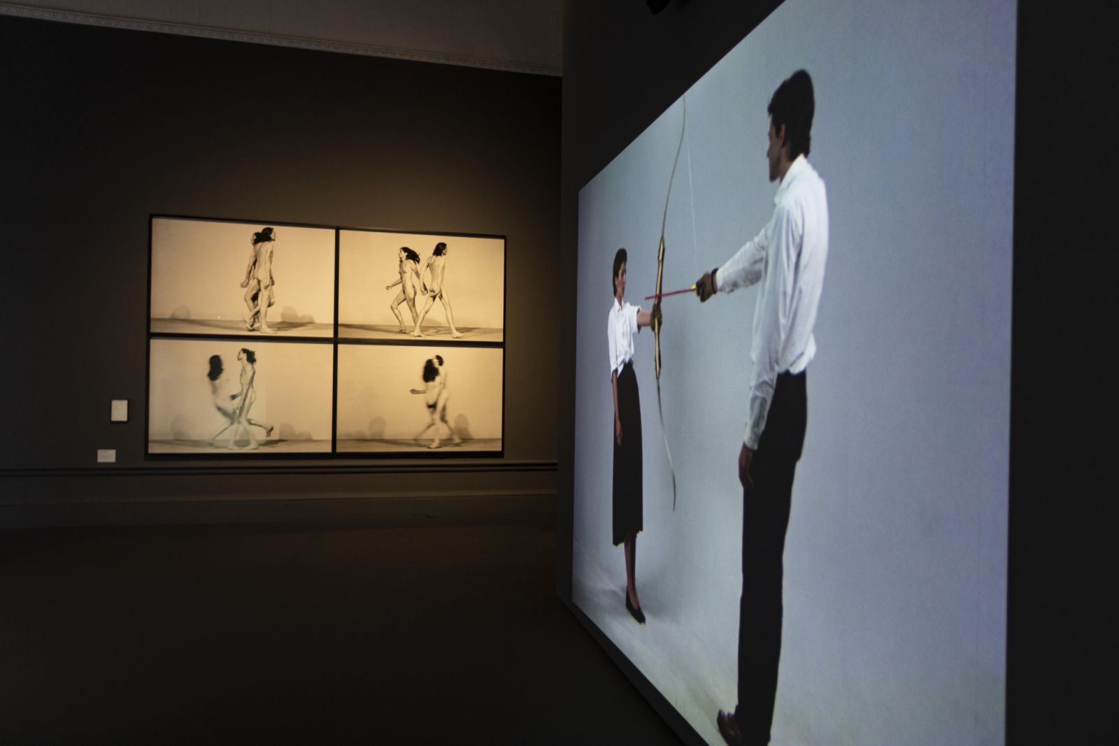 Gallery view of Marina Abramovic at the Royal Academy of ArtsPhoto: © David Parry/ Royal Academy of Arts