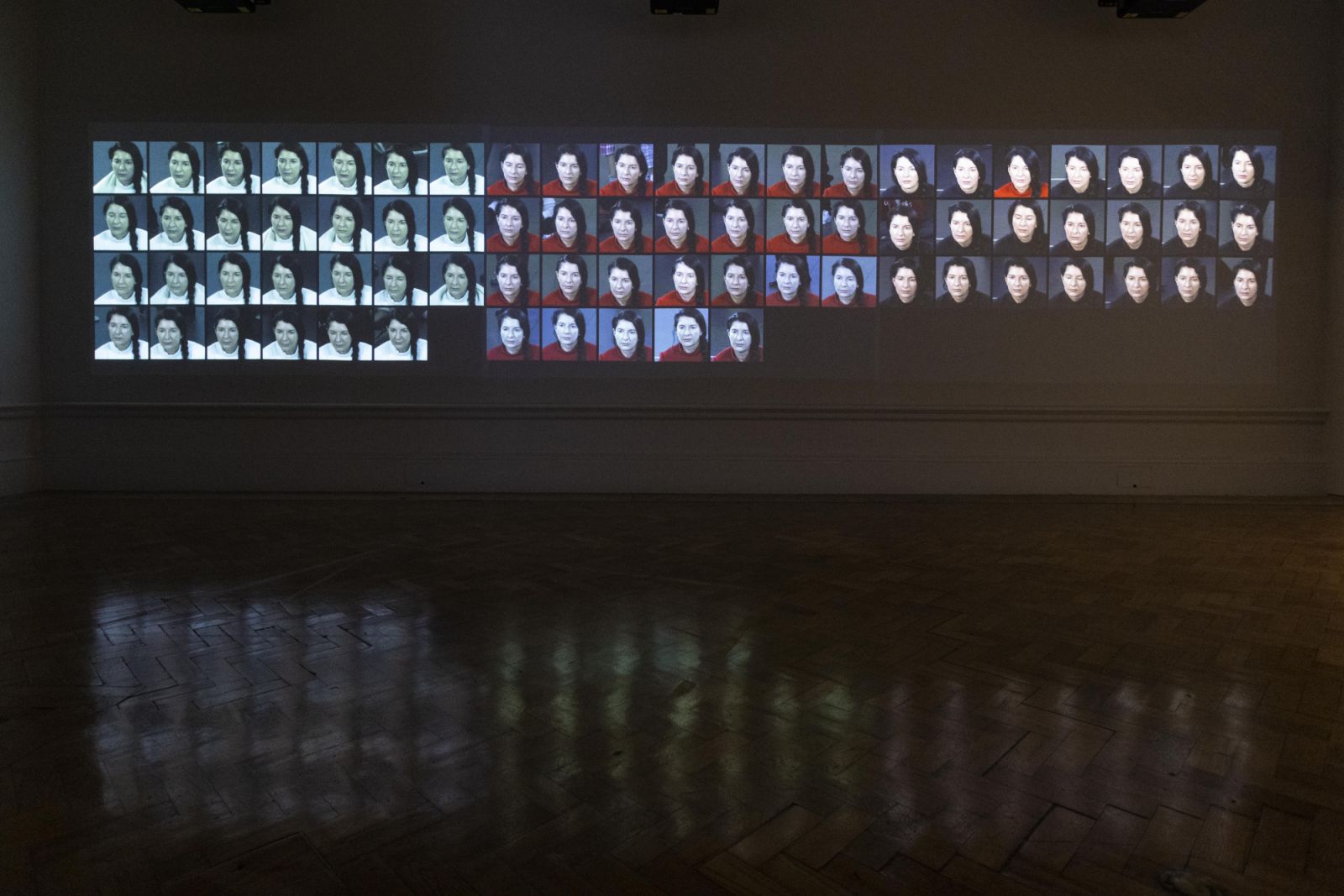 Gallery view of Marina Abramovic at the Royal Academy of ArtsPhoto: © David Parry/ Royal Academy of Arts