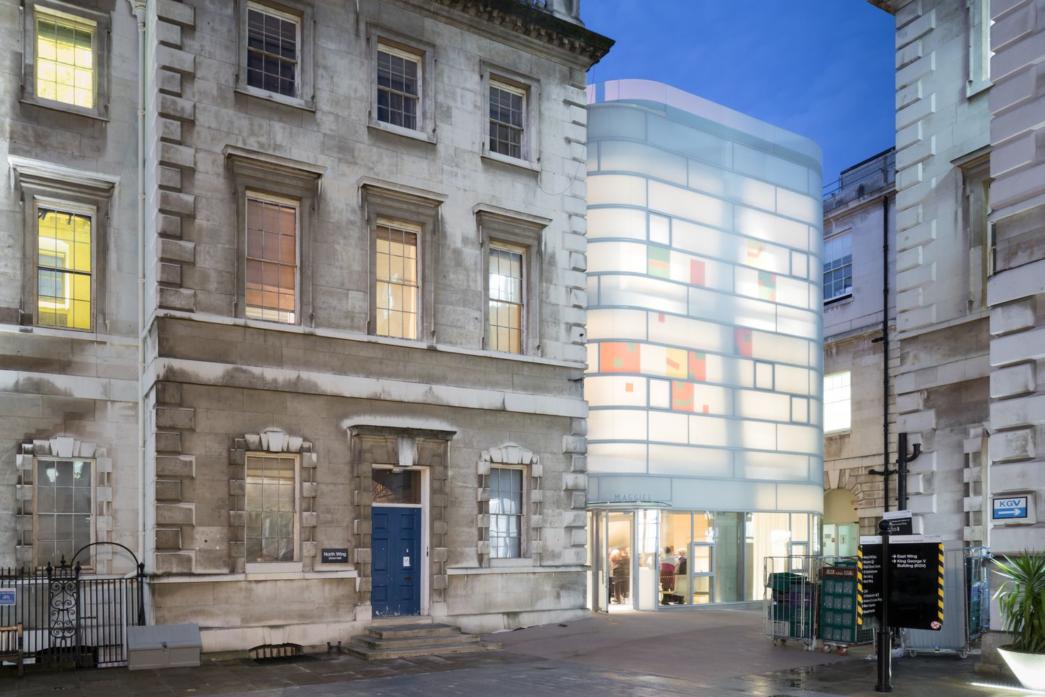 Maggie’s Centre Barts by Steven Holl Architects, London, United Kingdom (Photo: Instagram/@stevenhollarchitects)