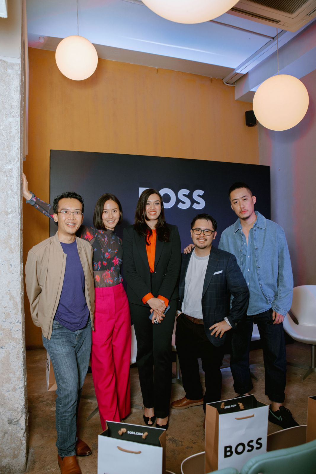 Sadruddin Saifudin, Melissa Tan, Izzana Salleh, Chong Jinn Xiung and Bryan Loo