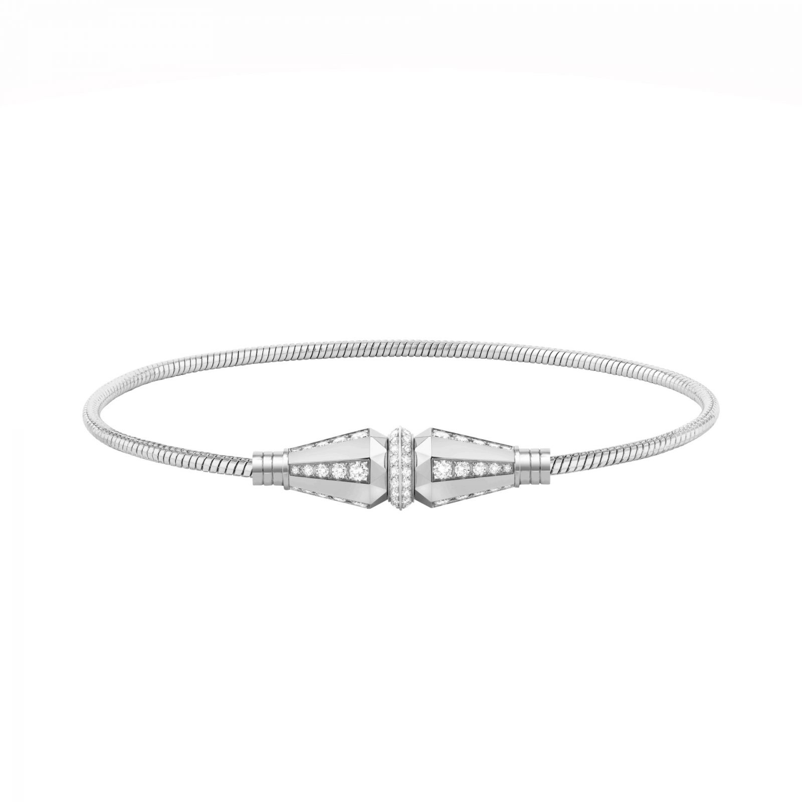 寶詩龍Jack系列白金手鍊。(Photo: Boucheron)