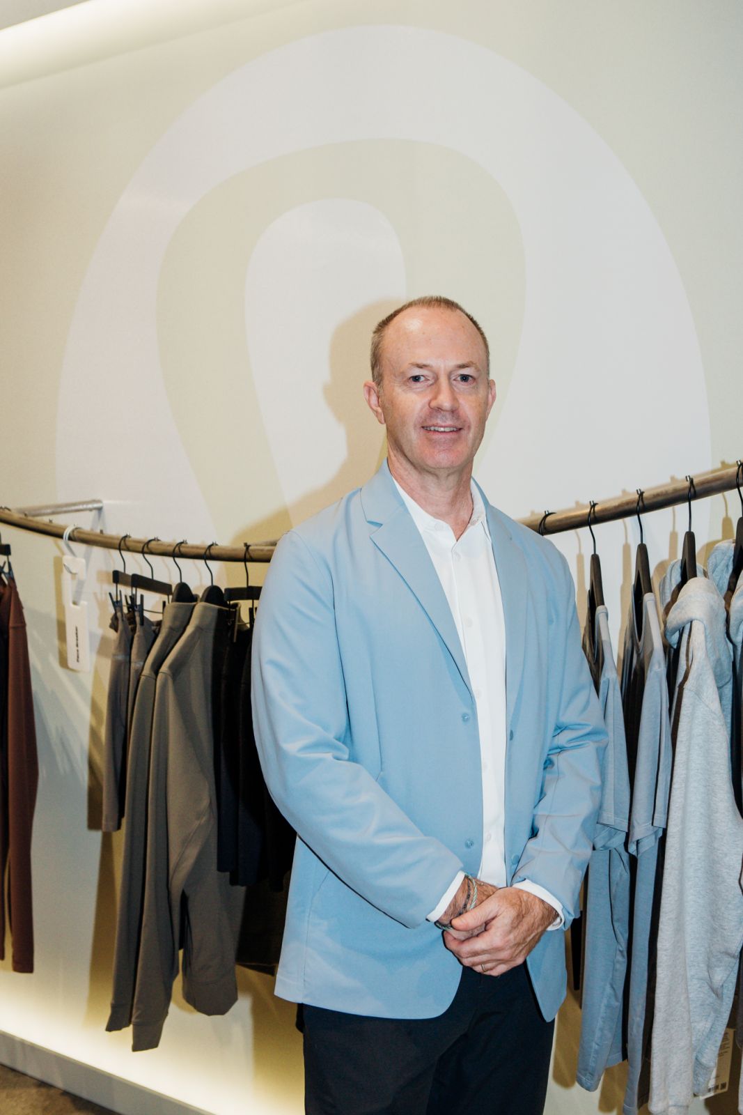 Gareth Pope, Lululemon’s Senior Vice President, Asia Pacific, at the campaign’s launch event (Photo: Tatler Hong Kong / Jimin Jeon)