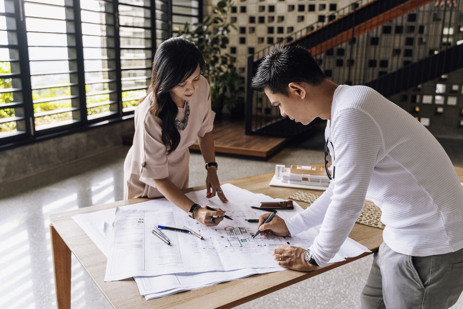 Masyerin Mohamad Nor and Norashidah Wahab of Domaine Architects