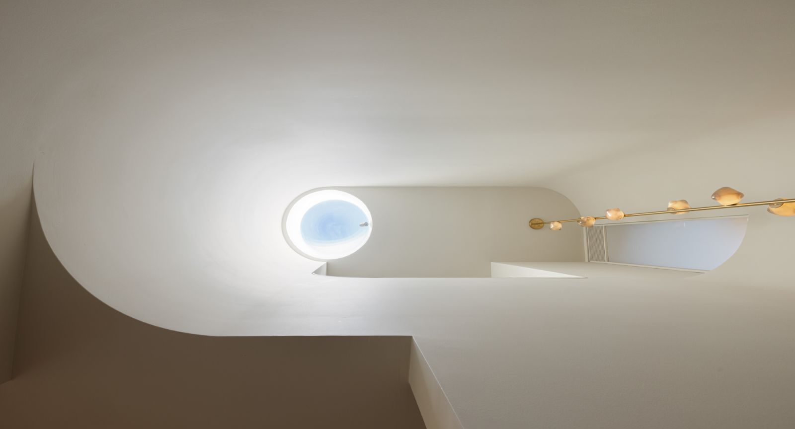 This lightwell is the home's main centrepiece and overall design inspiration