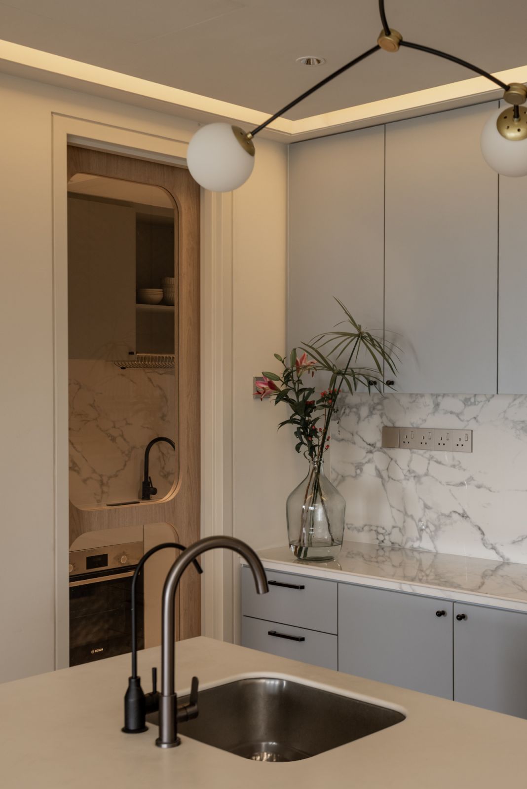 A neutral colour palette