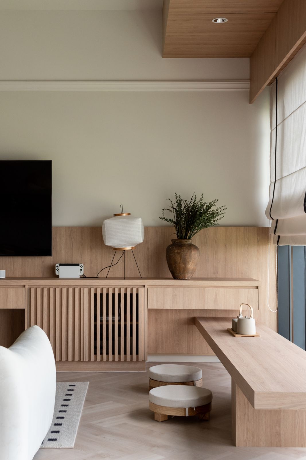 Wood built ins