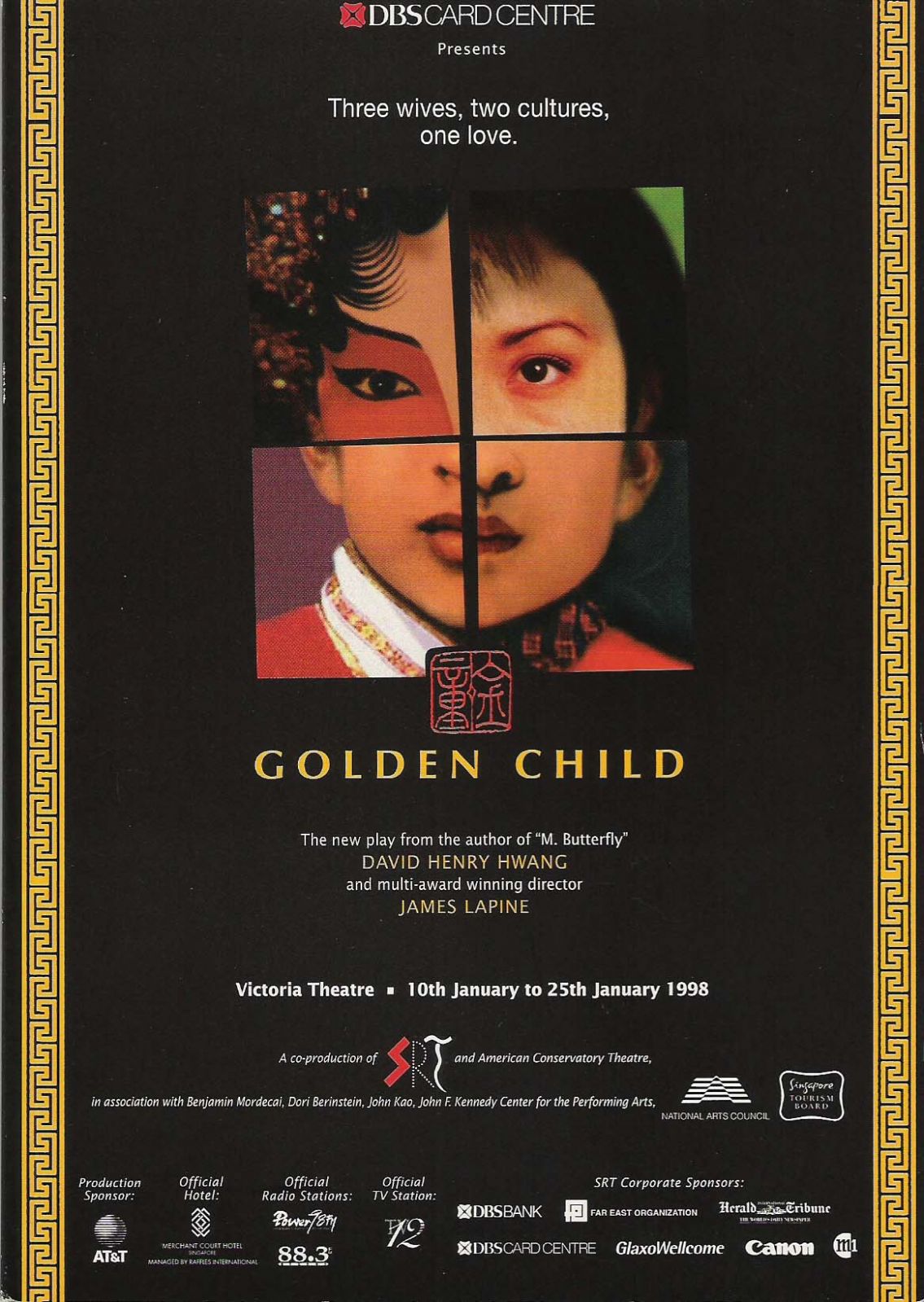 Playwright David Henry Hwang’s Golden Child (1998)