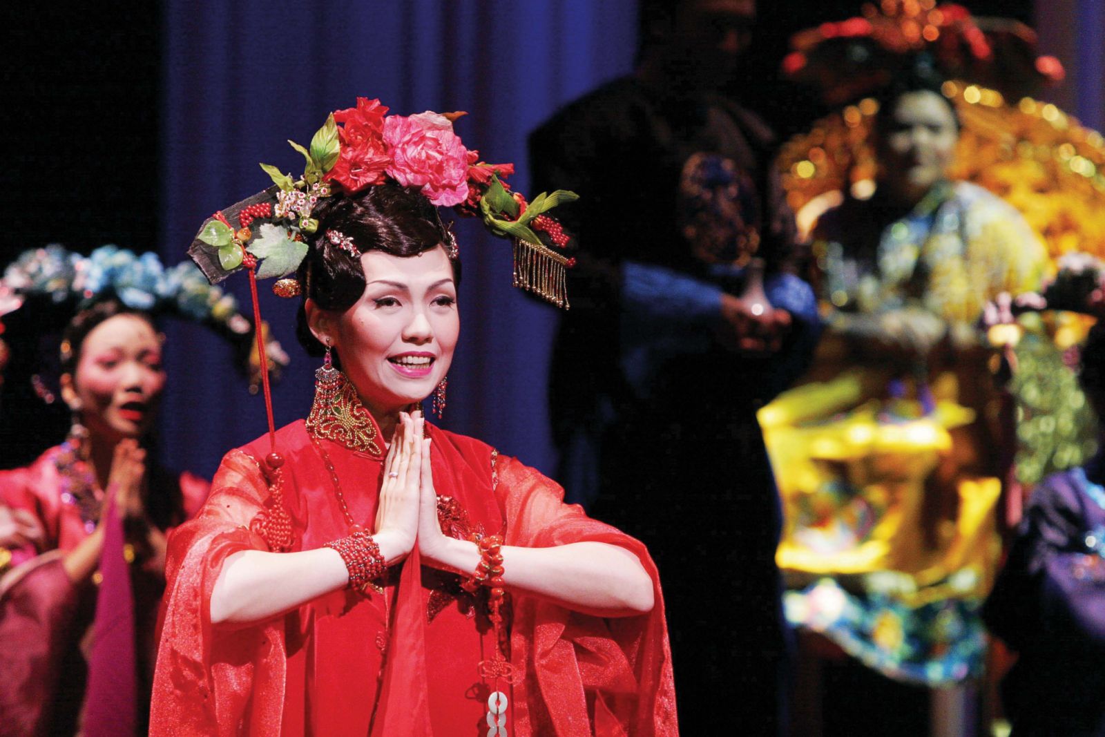 Singer- actress Kit Chan in Forbidden City