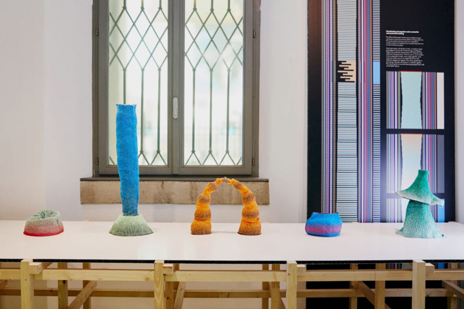 Loy's works that were featured as part of DesignSingapore Council's April 2023 exhibition and reprised at Singapore Design Week 2023 (Photo: Stefan Gifthaler)