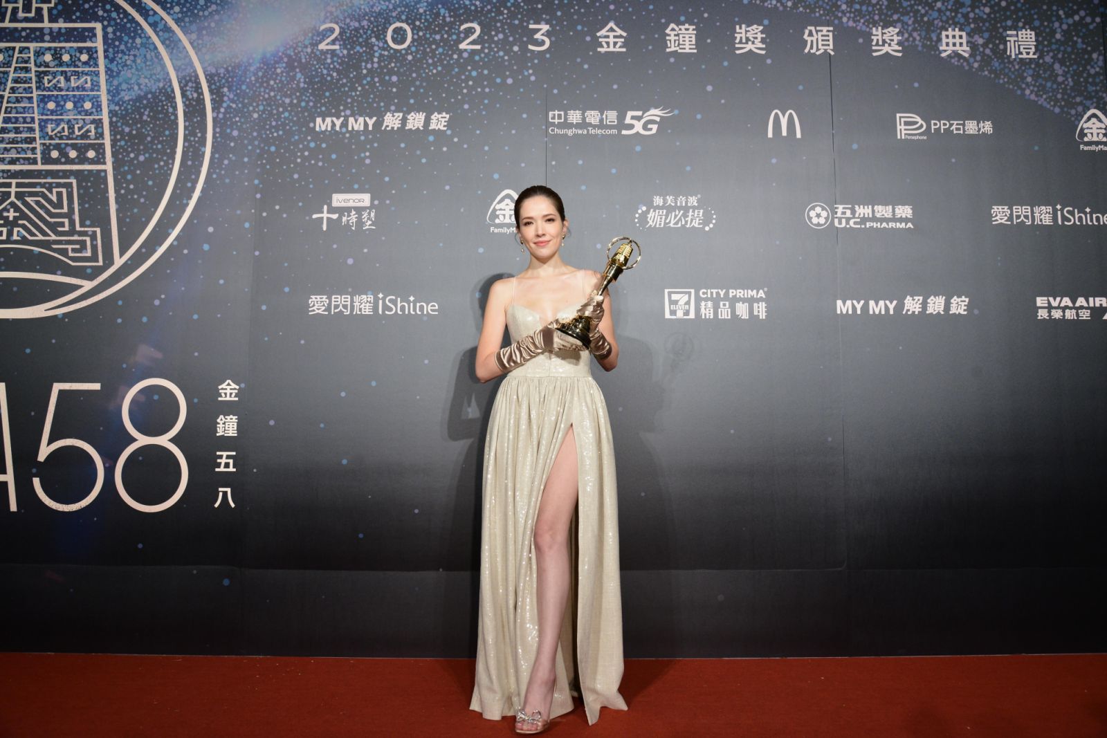 許瑋甯第二次獲得金鐘獎項(Photo: 官方提供)