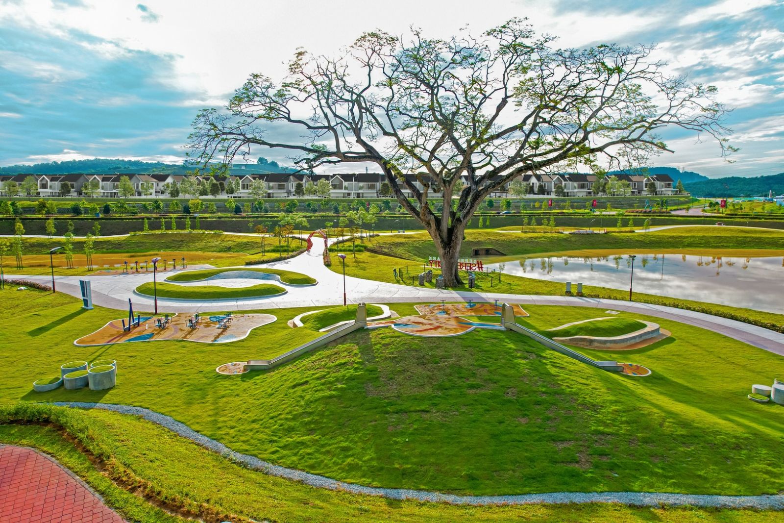 Artist rendition of Serenity Park