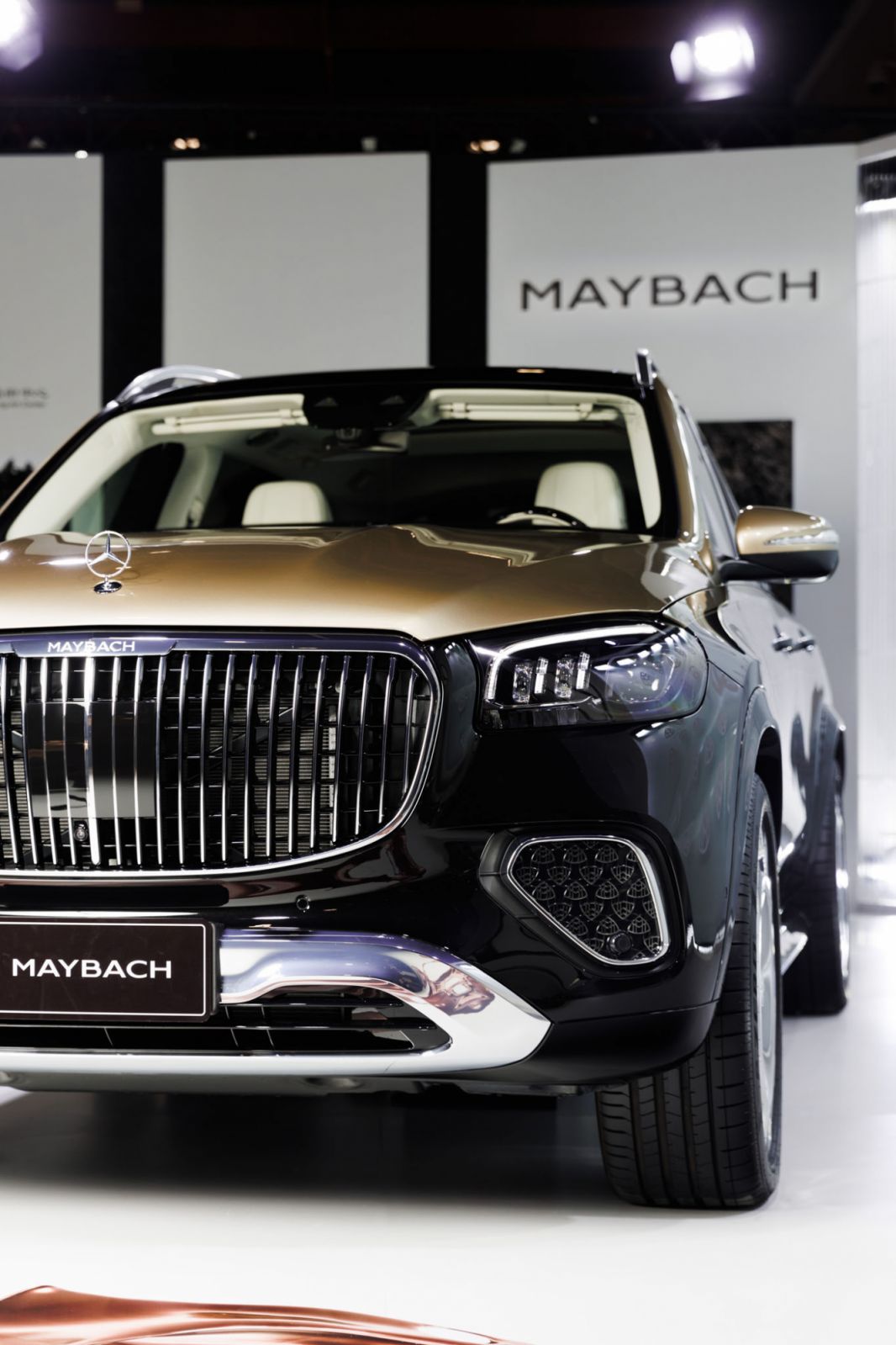 水箱護罩以28條「Oar-blade船槳」代表本車以陸地遊艇作為設計概念。(Photo:Tatler)