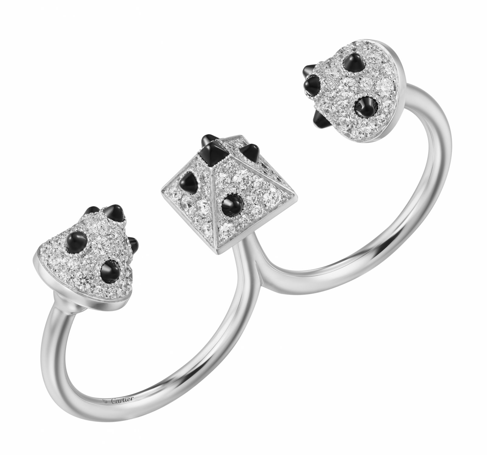 陳庭妮佩戴Clash [Un]limited系列。（Photo: Cartier）