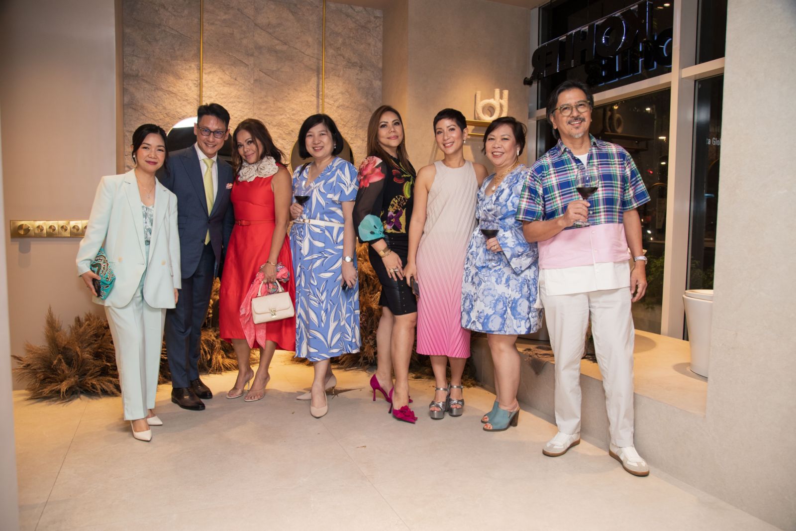 Mary Ann Rabonza, Leo Leong, Ivy Almaria, Bee Hong Tan, Cynthia Almario, Audrey Go, Yolanda Bernardo, Noel Bernardo