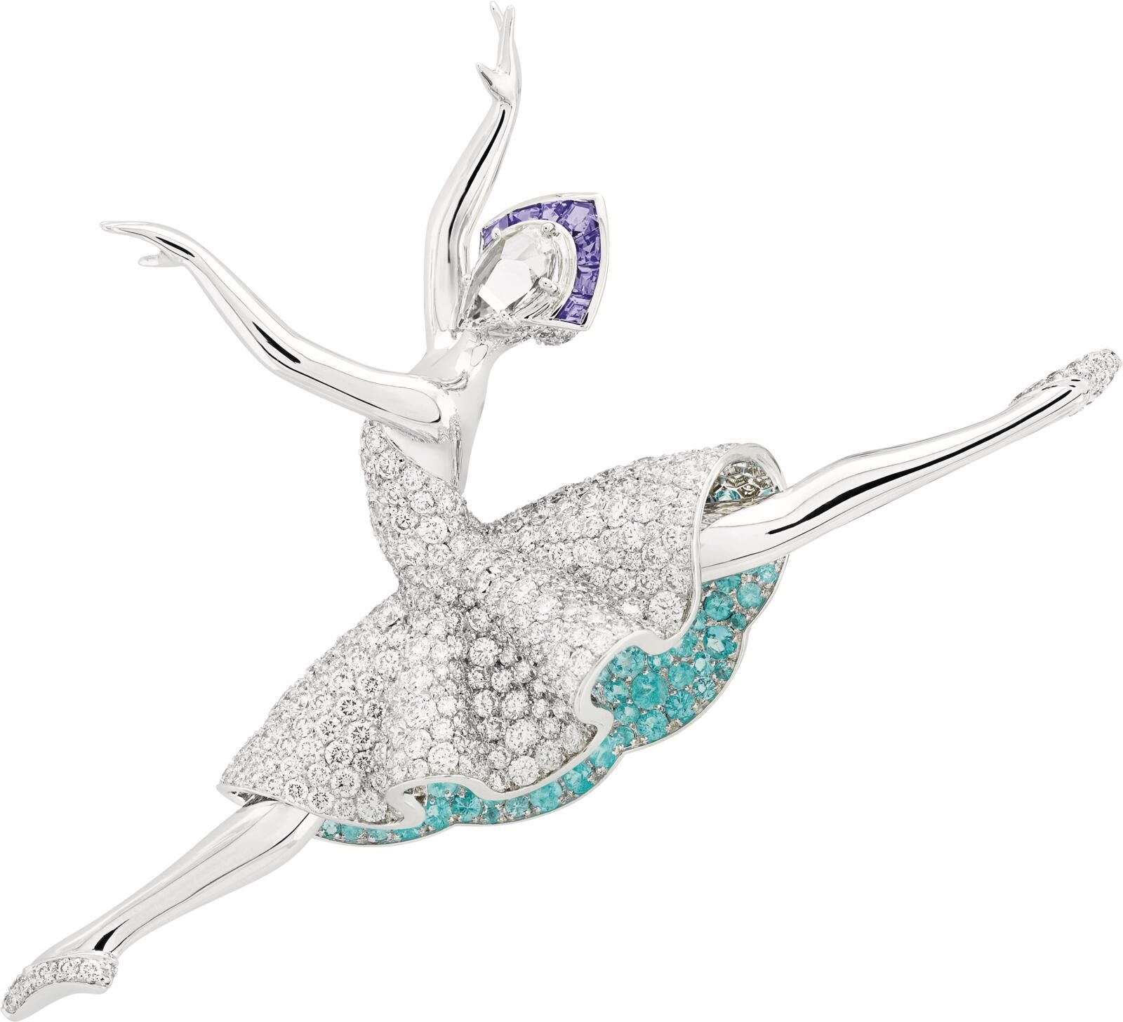 Ballerina clip (Photo: courtesy of Van Cleef & Arpels)