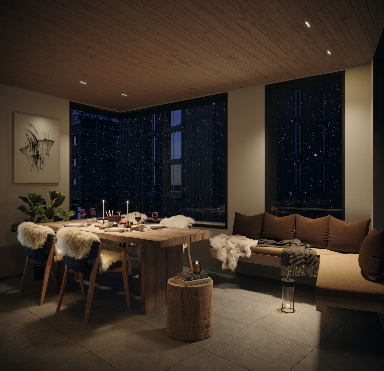 Cozy luxurious Alpine living