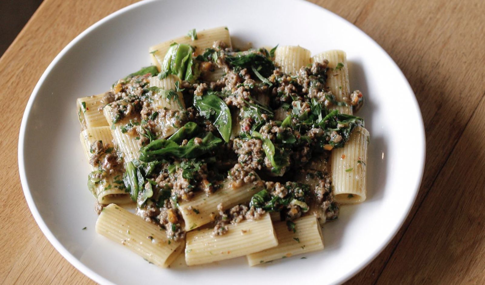 White ragù rigatoni at Alta Café (Photo: @alta_cafe/Instagram)