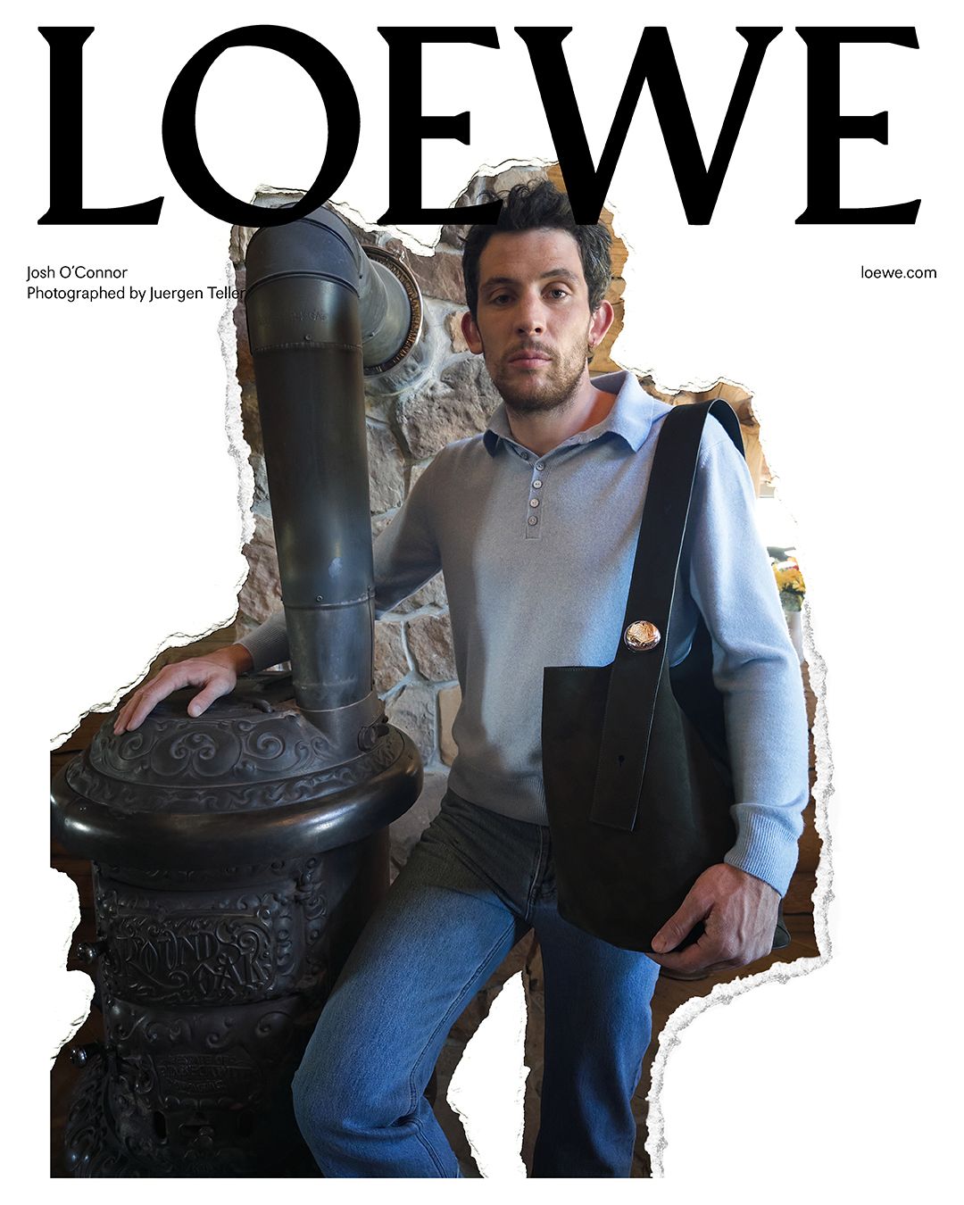 Josh O'Connor 出鏡全新2024早春系列廣告(圖片:LOEWE)
