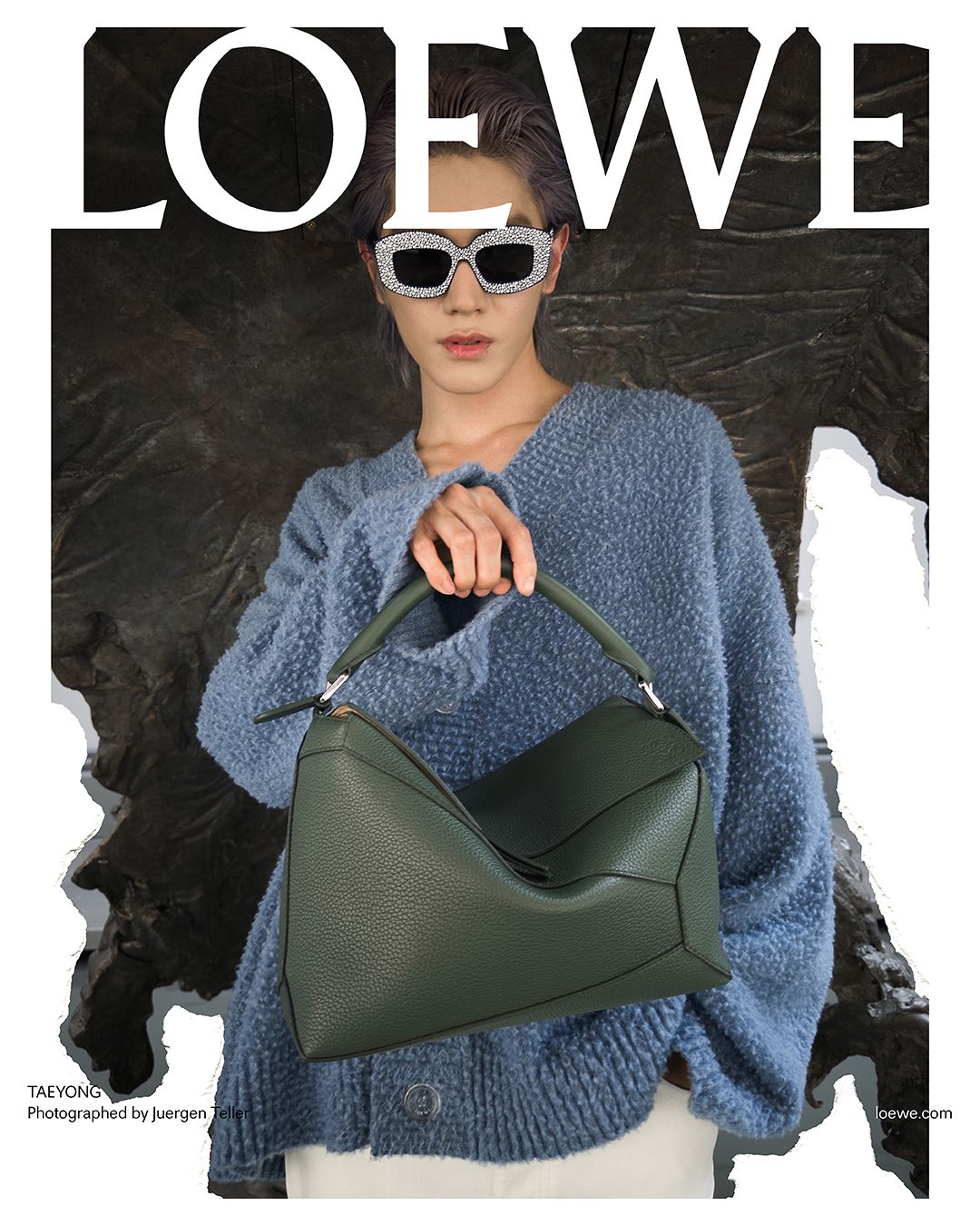 LOEWE全球品牌大使NCT成員李泰容出鏡全新2024早春系列廣告(圖片:LOEWE)
