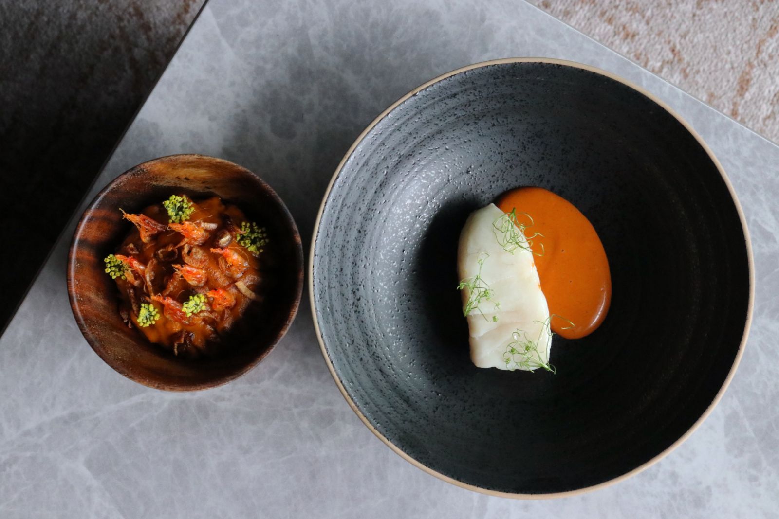 Pulao rice with poached sea grouper (Photo: Amanda Fung)