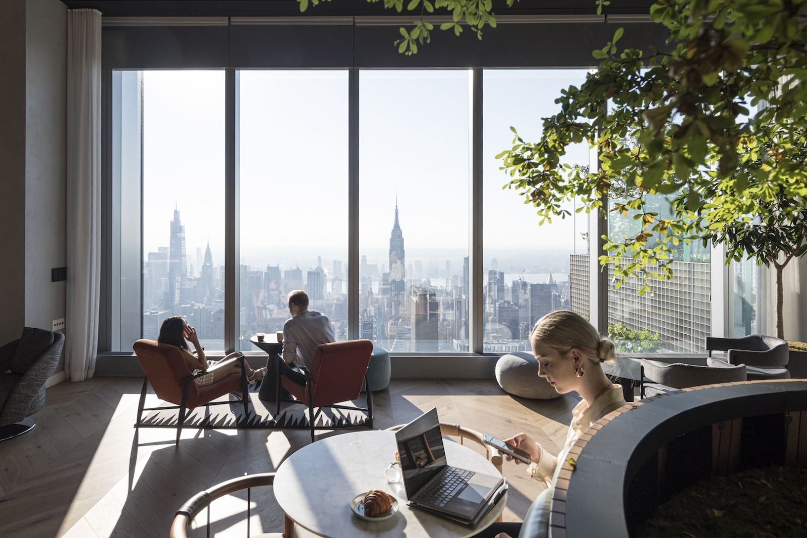 Plenty of natural light to help create a productive ambiance