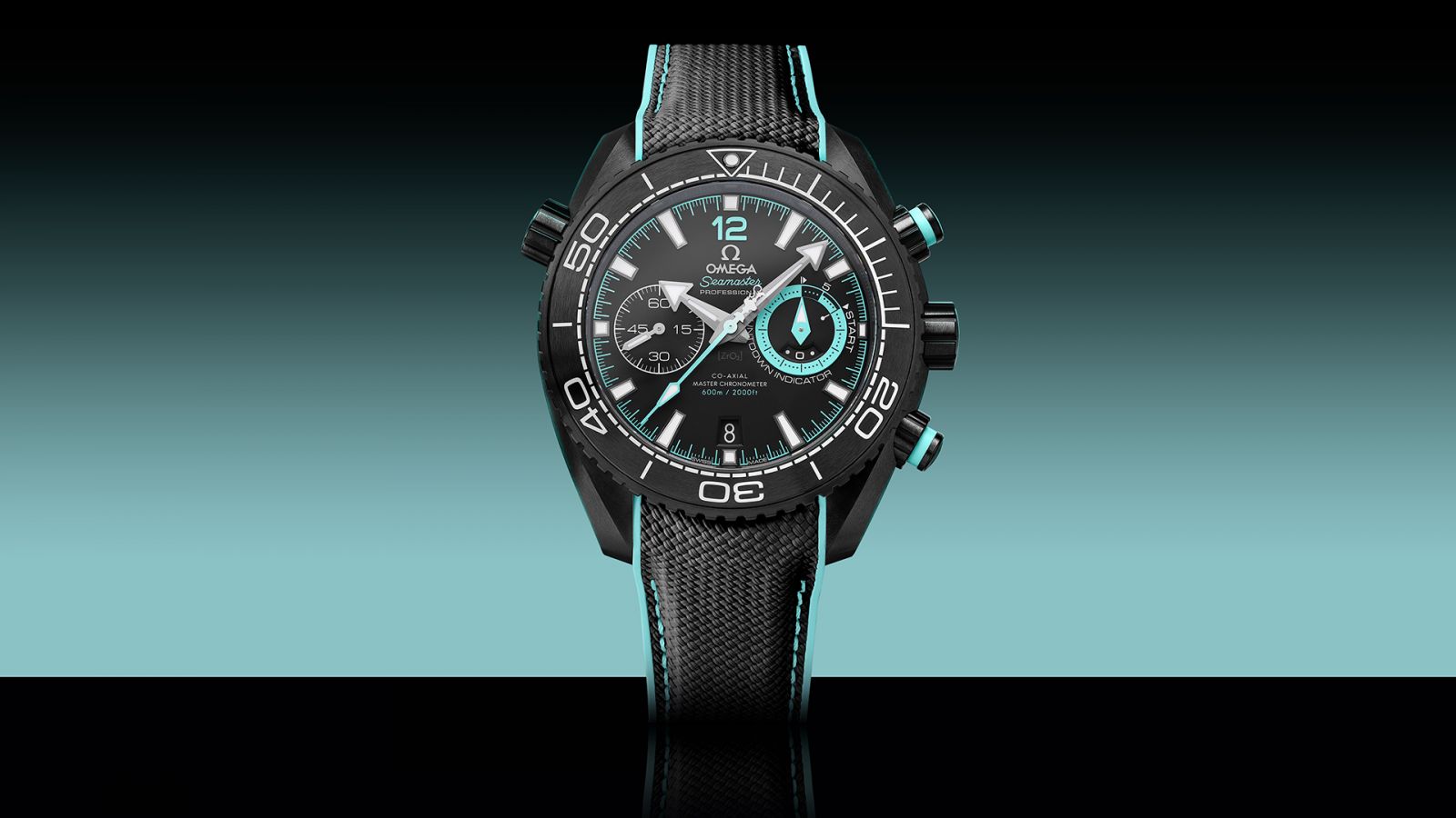 Omega Seamaster Planet Ocean Deep Black ETNZ Edition