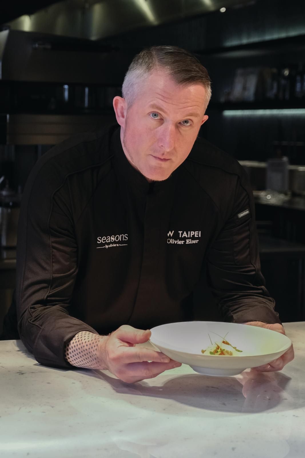 Olivier Elzer integrates French elegance into Asian food culture, breaking the stereotype that French food is out of reach (Photo: Justin Lin)
