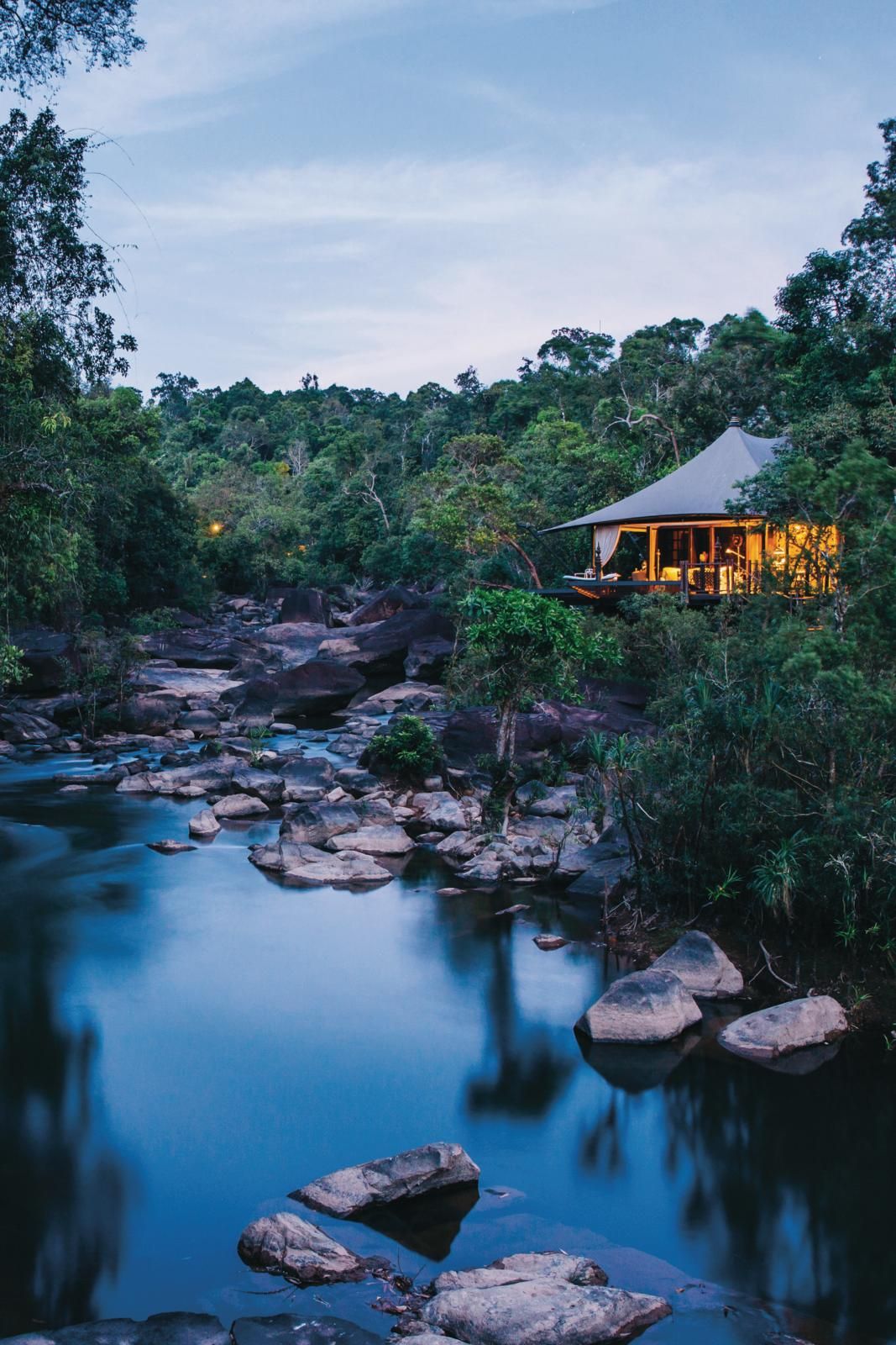 All 15 tents at Shinta Mani Wild look out on raw and rugged natural surroundings (Photo: courtesy of Shinta Mani Wild)
