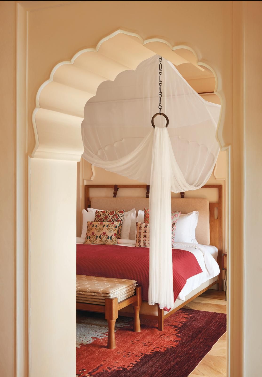 The majestic property houses 48 extravagant suites (Photo: courtesy of the Six Senses Fort Barwara)