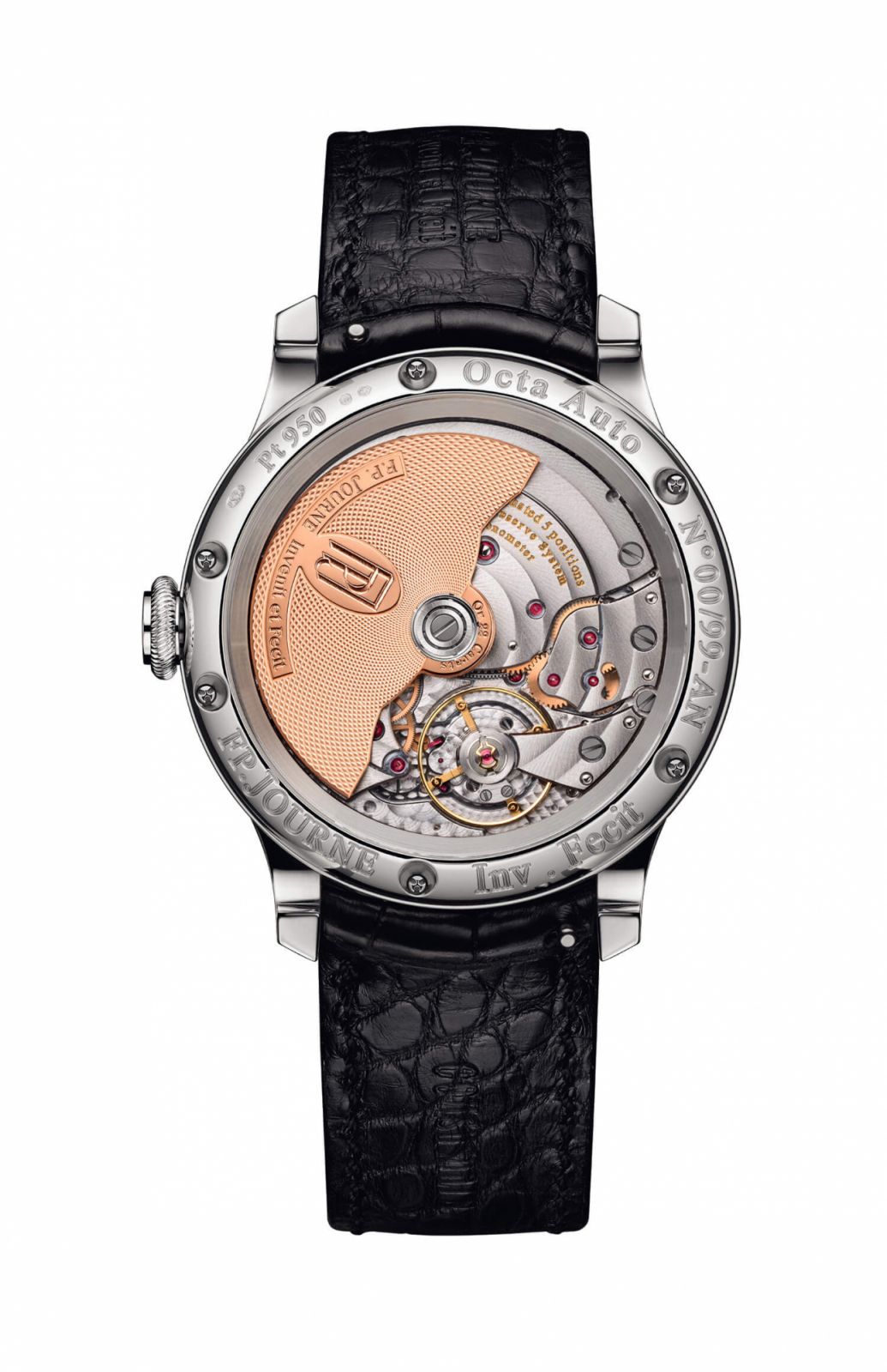 F. P. Journe為紀念Octa機芯誕生20週年所推出的F. P. Journe Automatique Limited Series,將首度現身拍賣會。(Photo: F. P. Journe)