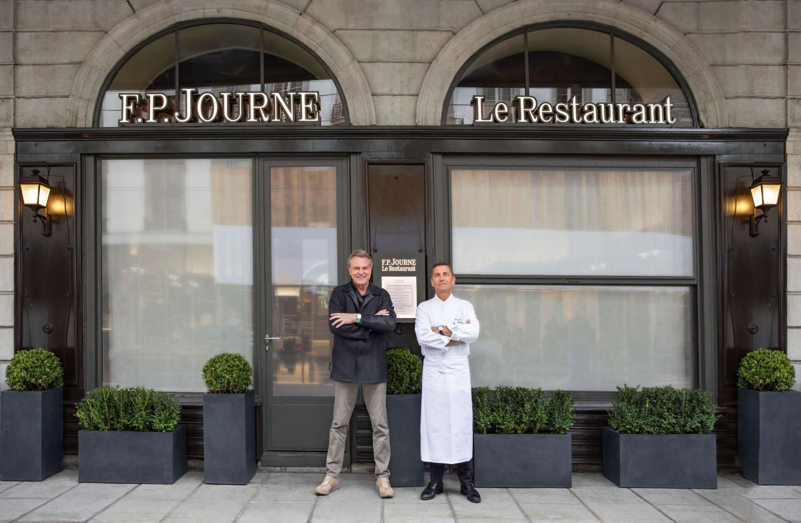 F. P. Journe與Dominique Gauthier兩人在日內瓦開設F. P. Journe Le Restaurant。(Photo: F. P. Journe)