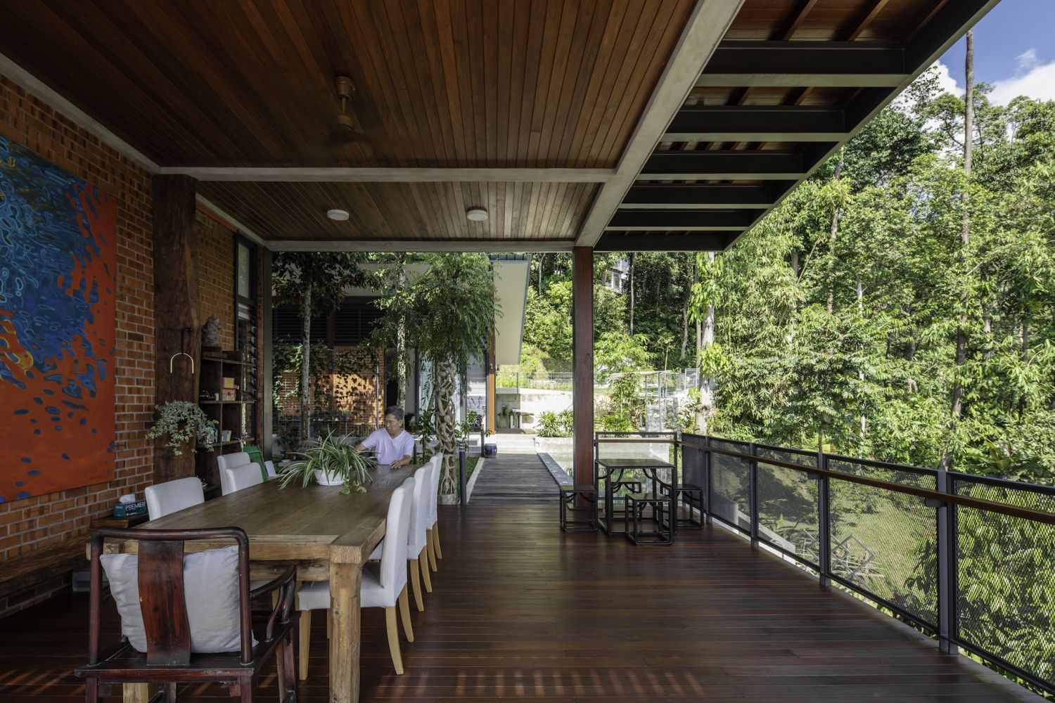The magnificent view of the lush rain forest is a sight to behold (Photo: Lawrence Choo)